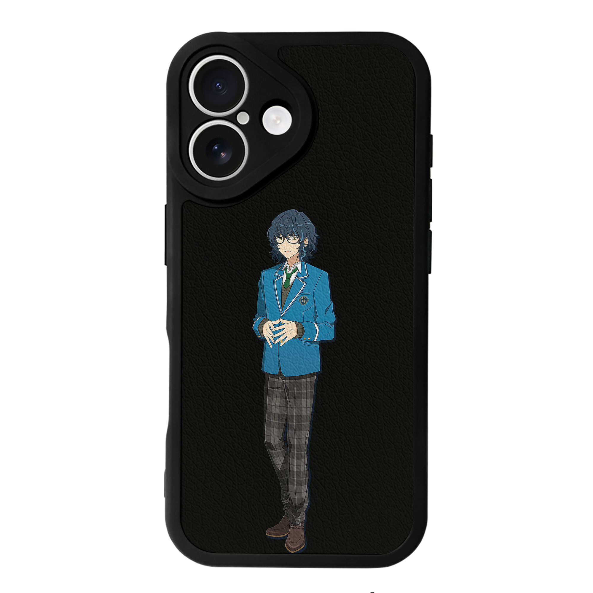 （画像用） あんさんぶるスターズ! Ensemble Stars 【iPhone 16シリーズ対応】シリコンスマホケース（レザー調） 材質：シリコン